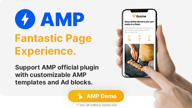 Official AMP plugin support